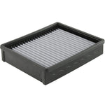 aFe Power Magnum FLOW Pro DRY S OE replacement air filter 31-10013 with white synthetic media and black frame.