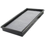 aFe Power MagnumFLOW OER Pro DRY S air filter with gray synthetic media and black polyurethane frame.