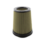 aFe Magnum FLOW Pro GUARD7 oiled conical air filter with inverted top and 5-inch flange, MPN 72-91062