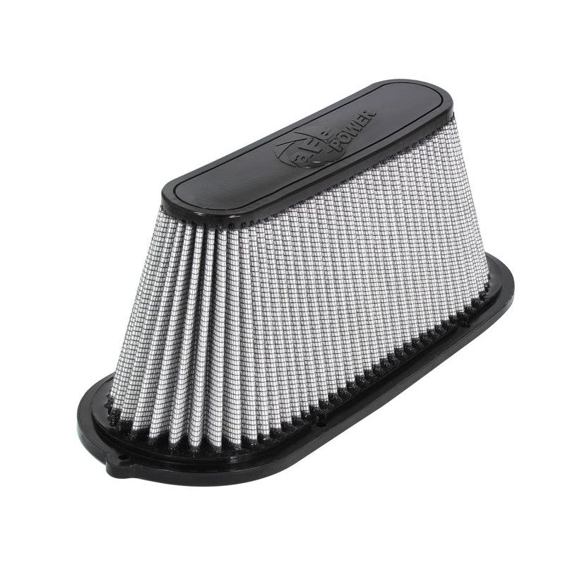 aFe Power MagnumFLOW OER Pro Dry S air filter with three-layer synthetic media and black polyurethane frame.