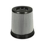 aFe MagnumFLOW Pro DRY S conical air filter 21-91072 featuring an inverted top and 5-inch flange