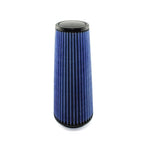 aFe Power Magnum FLOW Pro 5R universal clamp-on air filter with blue oiled media and 3-1/2 inch flange