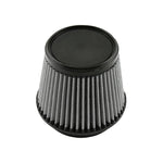 aFe MagnumFLOW Pro DRY S universal conical air filter with 5-inch flange and oil-free synthetic media