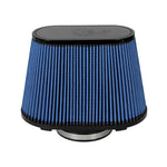 aFe MagnumFLOW Pro 5R oiled air filter with 5-inch flange and 11x6.5-inch oval base