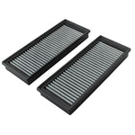 Pair of aFe Power MagnumFLOW Pro DRY S oil-free replacement air filters for Mercedes-Benz V8-5.5L engines