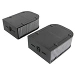 Pair of aFe MagnumFLOW Pro DRY S synthetic oil-free air filters for 2015-2020 Porsche Macan