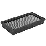 aFe Power Magnum FLOW Pro Dry S replacement air filter with white synthetic media and black polyurethane frame