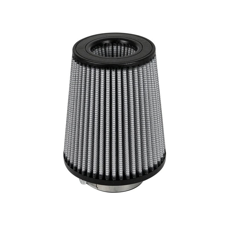 aFe Power MagnumFLOW Pro DRY S conical air filter with 3 inch flange and 4.5 inch inverted top