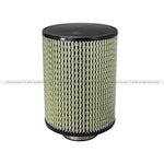 aFe MagnumFLOW Pro 5R oiled performance air filter with blue cotton gauze media and black polyurethane frame
