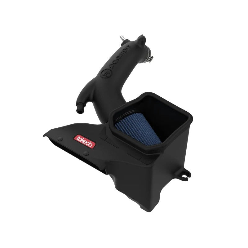 aFe MagnumFORCE Stage-2 cold air intake system with open-element XLPE housing and blue Pro 5R filter for Hyundai i30N