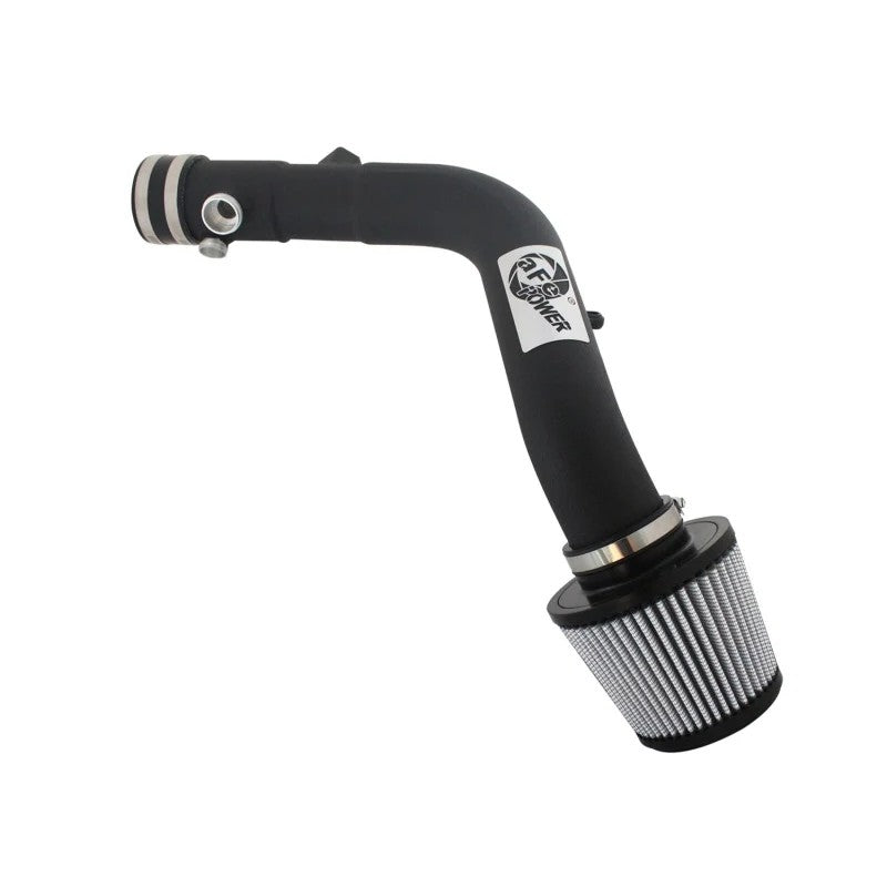 aFe Power Magnum FORCE Stage-2 intake with black heat shield and Pro DRY S synthetic filter for VW Jetta and Rabbit 2.5L