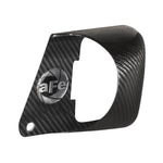 aFe MagnumFORCE lightweight carbon fiber air intake scoop for 2012-2020 BMW 2, 3, and 4 Series.