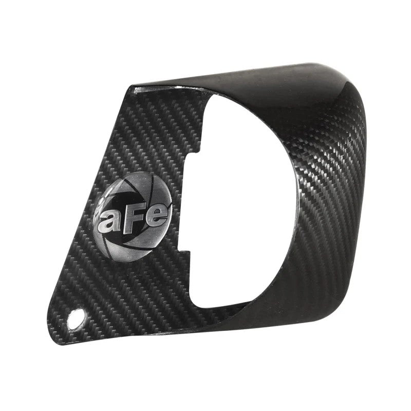 aFe MagnumFORCE lightweight carbon fiber air intake scoop for 2012-2020 BMW 2, 3, and 4 Series.