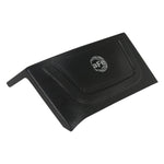 Black vacuum-formed ABS aFe Power MagnumFORCE Stage-2 intake system cover with textured finish.