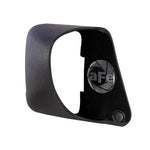 Black powder-coated aluminum aFe Power Magnum FORCE dynamic air scoop for BMW 2, 3, and 4 Series