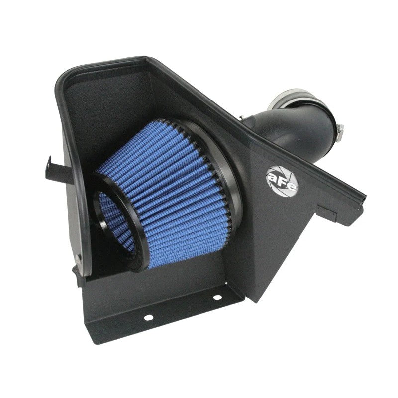 aFe Power Magnum FORCE Stage-2 cold air intake with Pro 5R filter and black heat shield for 2006-2010 BMW 5-Series