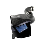 aFe MagnumFORCE Stage-2 cold air intake system with rotomolded tube, Pro 5R air filter, and black heat shield.