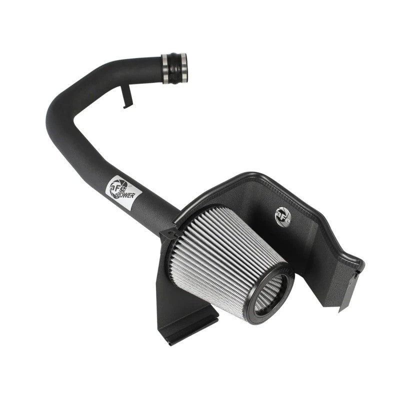 aFe POWER MagnumFORCE Stage-2 cold air intake system for 3.6L Chrysler and Dodge with Pro DRY S filter.