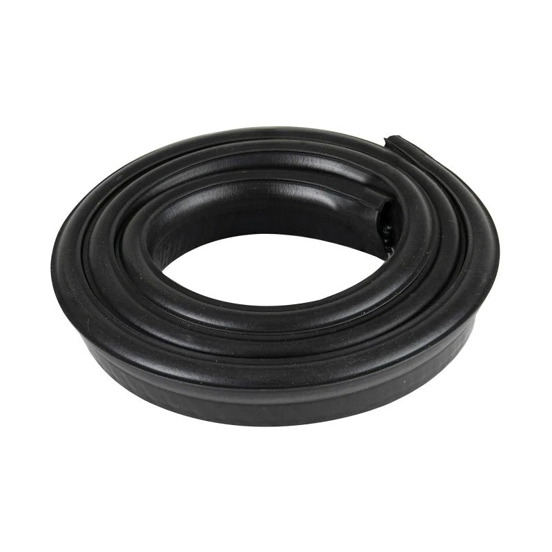 36-inch aFe MagnumFORCE trim seal featuring a 7/16-inch EPDM bulb and aluminum-reinforced PVC edge trim.