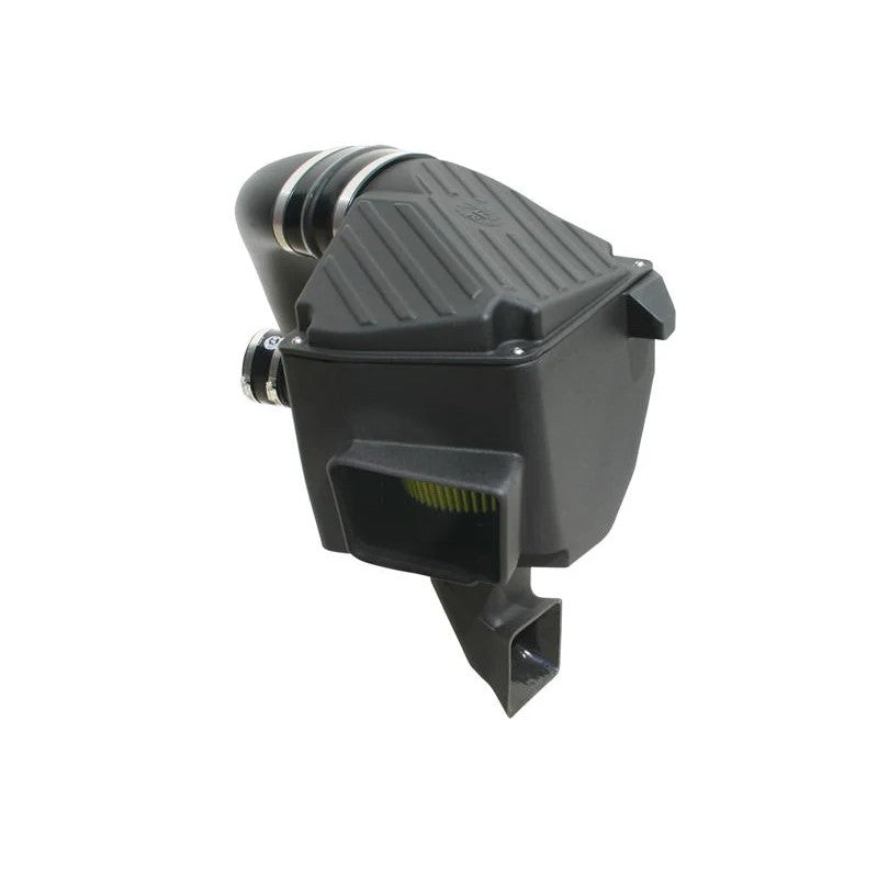 aFe Magnum FORCE Stage-2 Si intake system with polished aluminum tube and Pro 5R air filter for BMW E9x