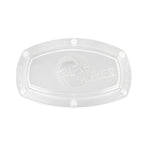 Clear oblong polycarbonate replacement sight window for aFe POWER Momentum cold air intake systems
