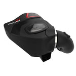 aFe Momentum GT cold air intake with black XLPE housing, clear sight window, and Pro DRY S oil-free air filter
