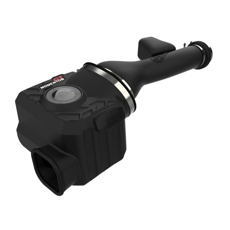 aFe Momentum GT cold air intake system with roto-molded XLPE housing and oil-free Pro DRY S filter
