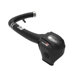 aFe Power Momentum GT Stage-2 cold air intake system featuring a black sealed housing and Dry S air filter.