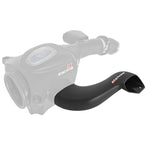 Black rotomolded XLPE aFe POWER Momentum GT Dynamic Air Scoop for 2008-2021 Toyota Land Cruiser and Lexus LX570