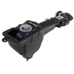 aFe Momentum GT Pro 5R cold air intake system with black XLPE housing, clear sight window, and blue oiled cotton air filter