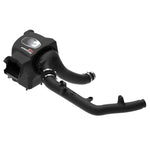 aFe POWER Momentum GT cold air intake with black XLPE housing, clear sight window, and Pro 5R filter for Ford Bronco