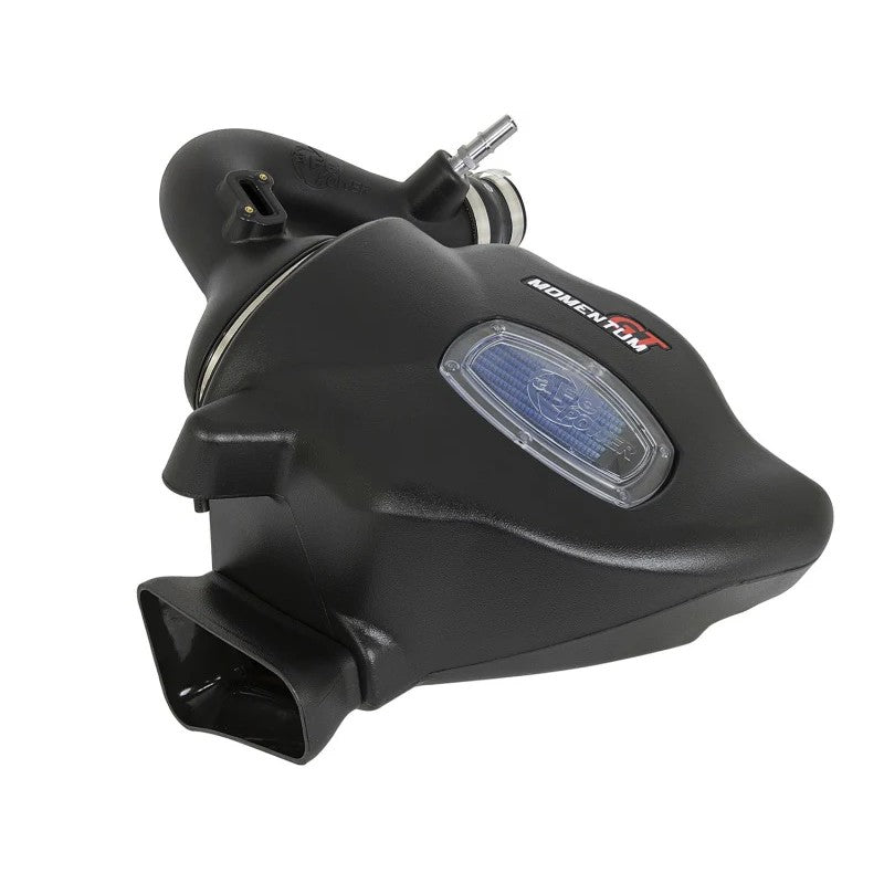 aFe Momentum GT Pro 5R intake system with black roto-molded housing for 2016-2023 Chevrolet Camaro 2.0L Turbo.