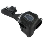 aFe Momentum GT Stage-2 sealed intake system with rotomolded tube and Pro 5R air filter for 5.6L Nissan Titan.
