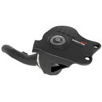 aFe Momentum GT cold air intake for BMW Z4 sDrive28i with black roto-molded housing and carbon fiber trim