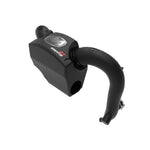 aFe Momentum GT cold air intake system with black XLPE housing and oil-free Pro DRY S filter for Ford Explorer 3.0L TT.