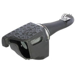 aFe Momentum GT sealed air intake with black housing and oil-free PRO DRY S filter for Jeep Wrangler JK