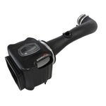 aFe Momentum GT Stage-2 Si intake system with black rotomolded housing and Pro DRY S oil-free air filter