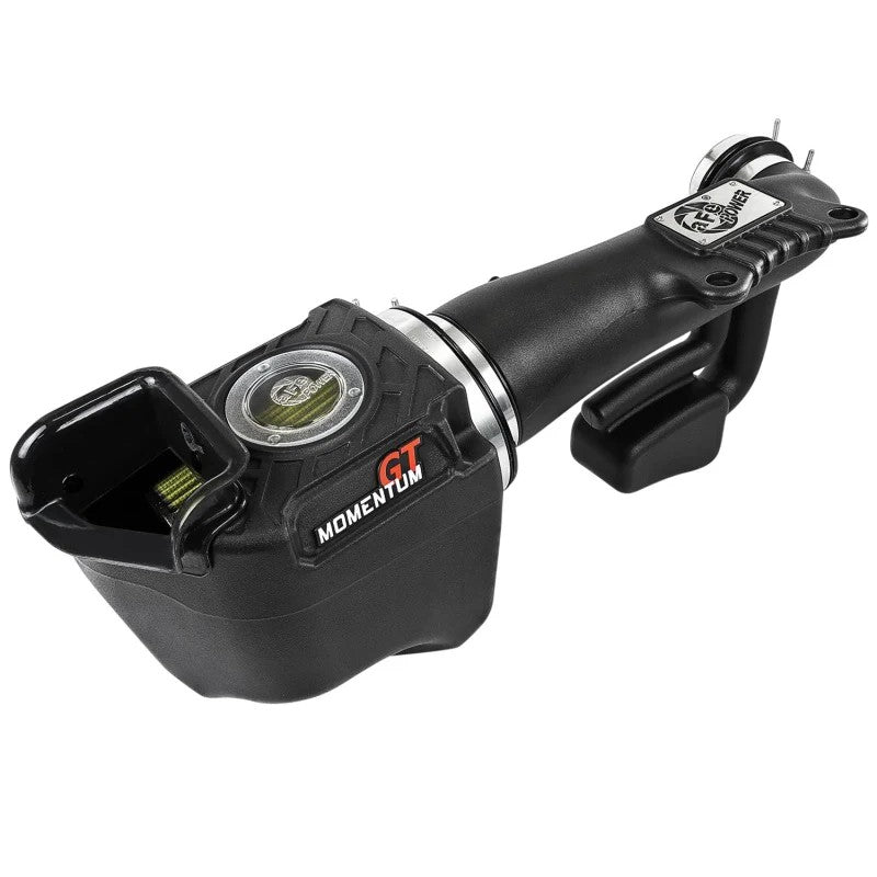 aFe Power Momentum GT sealed cold air intake system with Pro GUARD 7 filter and rotomolded tube for Jeep Wrangler JK