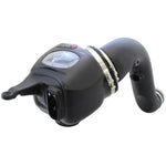 aFe Power Momentum HD cold air intake system with one-piece roto-molded housing and clear filter inspection window.