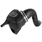 aFe Momentum HD Stage-2 Si sealed cold air intake system with black XLPE housing and Pro DRY S synthetic air filter.