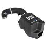 aFe Momentum ST cold air intake with black roto-molded housing and blue Pro 5R oiled filter for 1991-2001 Jeep Cherokee XJ
