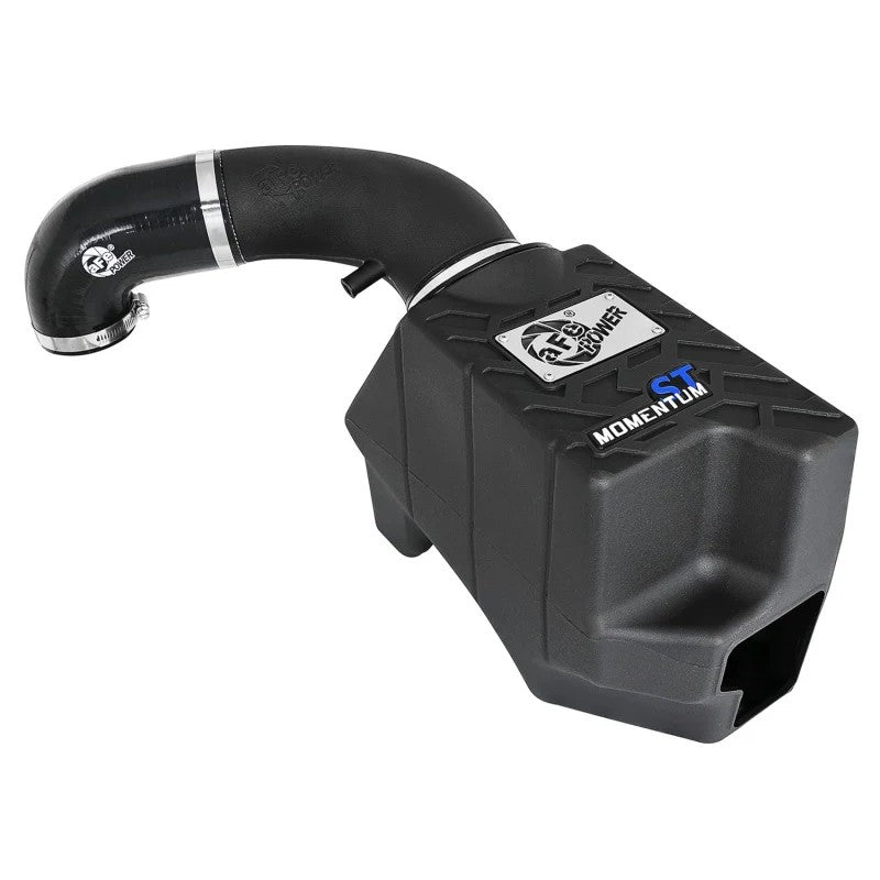 aFe Momentum ST cold air intake with black roto-molded housing and dry air filter for 1991-2001 Jeep Cherokee