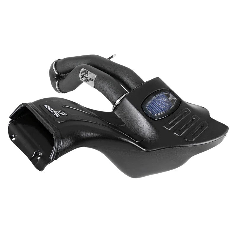 aFe POWER Momentum XP cold air intake with dual black aluminum tubes and Pro 5R filter for 2015-2020 Ford F-150.