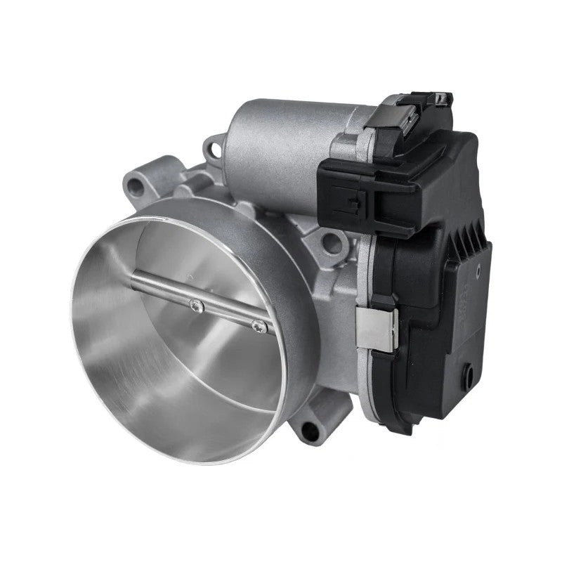 aFe POWER 97mm throttle body with silver adapter plate and hardware for V8-6.2L Hemi engines