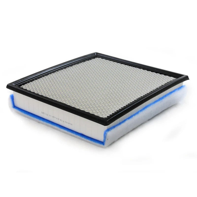 aFe POWER ProGuard OE replacement air filter 35-11002 featuring deep pleats and a foam pre-filter layer.