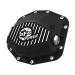 aFe POWER PRO Series black cast aluminum rear differential cover with machined cooling fins for 2021-2026 Ram 1500 TRX