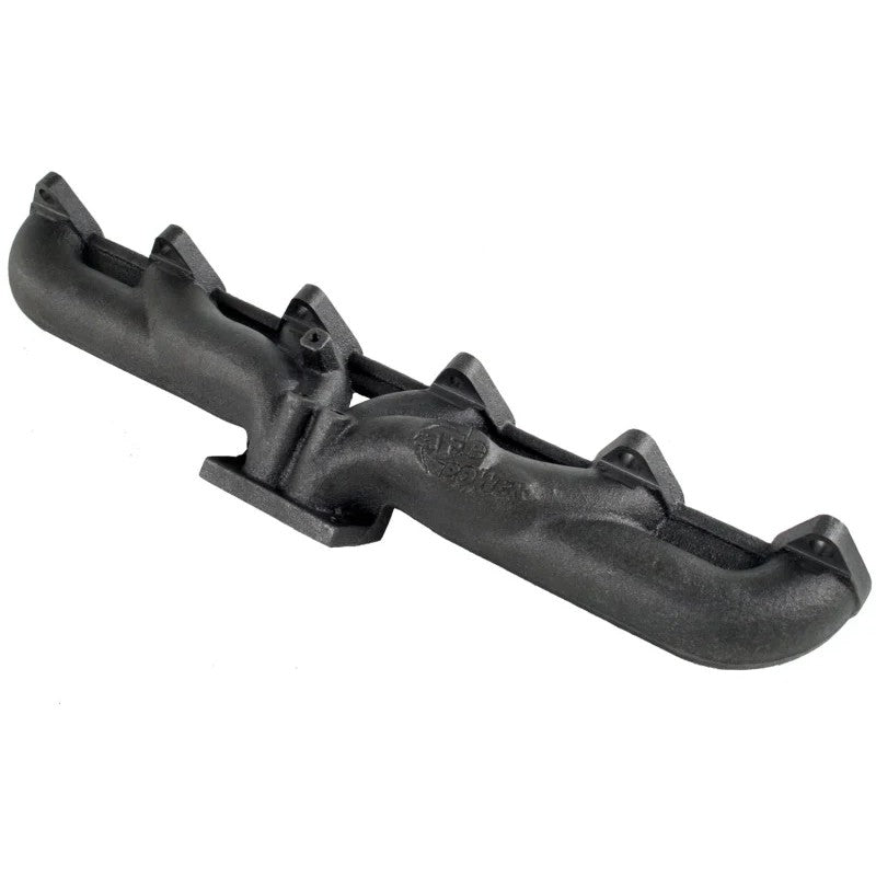 aFe Power BladeRunner cast ductile iron exhaust manifold for 1998-2002 Dodge Ram 5.9L Cummins diesel trucks.