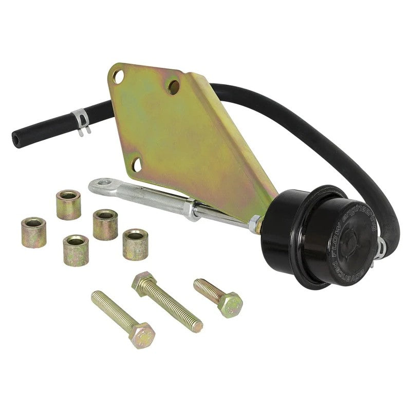 aFe Power BladeRunner Street Series black stamped steel wastegate actuator for 1994-1998 Dodge Ram 2500/3500 5.9L diesel