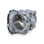 aFe POWER 65mm upgraded throttle body for Ford EcoBoost engines showing intake bore and factory-style connector.