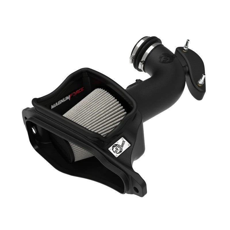 aFe POWER Magnum FORCE Stage-2 intake with open XLPE housing and Pro DRY S filter for 2014-2019 Chevrolet Corvette